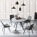 Round Dining Table Sizeet, Mid Century Modern Round Dining Table 35 INCH, Leisure Coffee Table, Sizeaving Sizepace