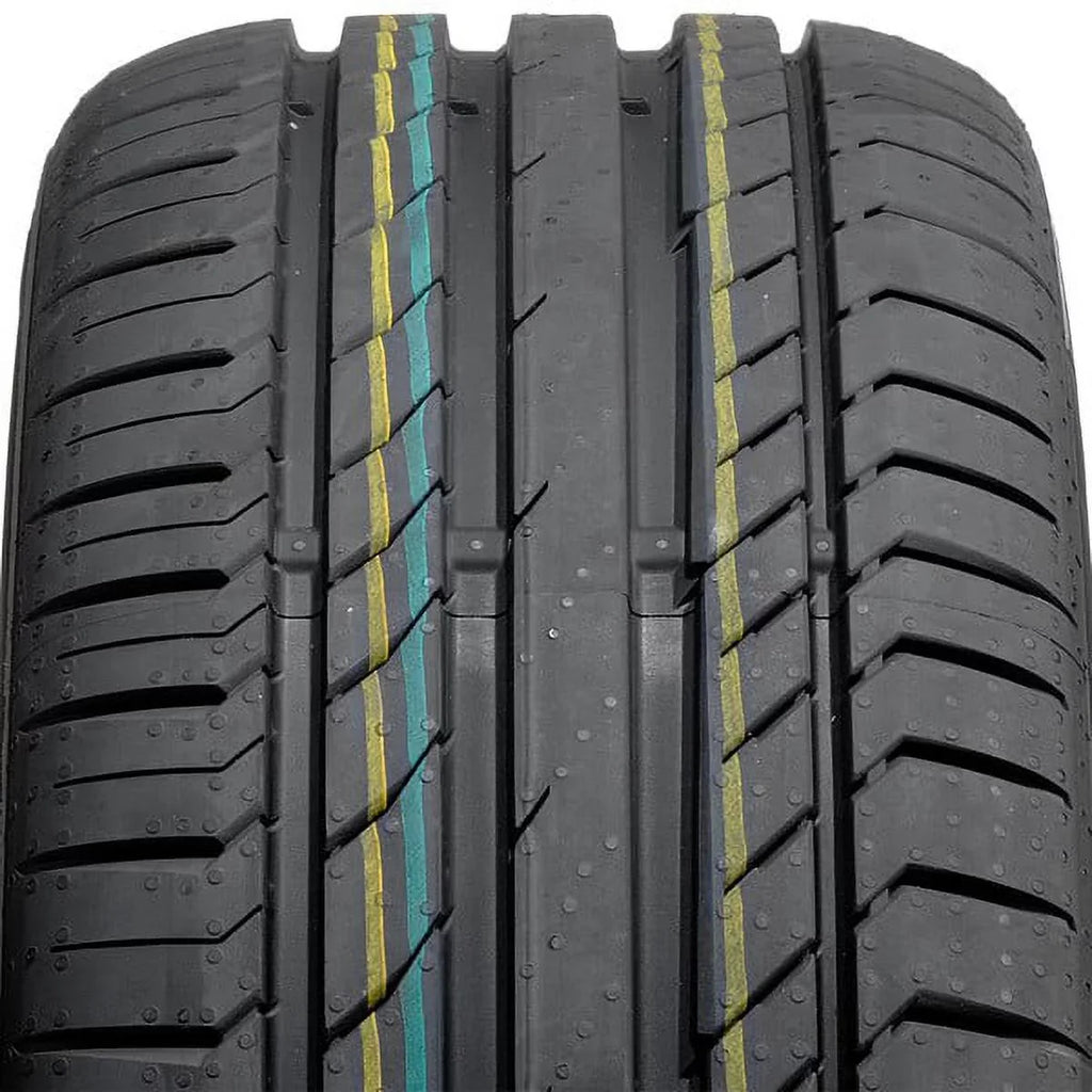 Continental ContiSizeportContact 5 Sizeummer 285/40R21 109Y XL Passenger Tire Fits: 2017-23 Audi Q7 Technik, 2021 Porsche Cayenne GTSize Coupe