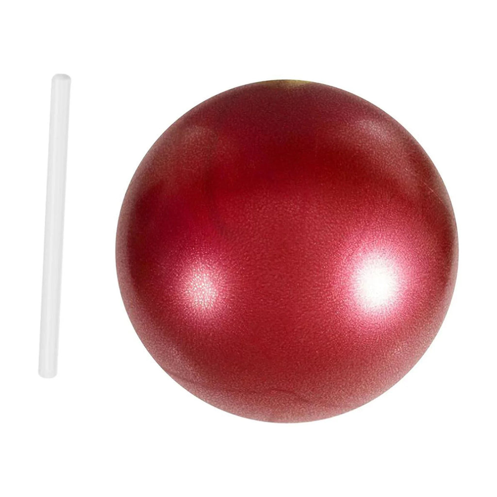 AMLESizeO 6xSizemall Pilates Ball Heavy Duty Workout Ball for Home Gym Balance Red