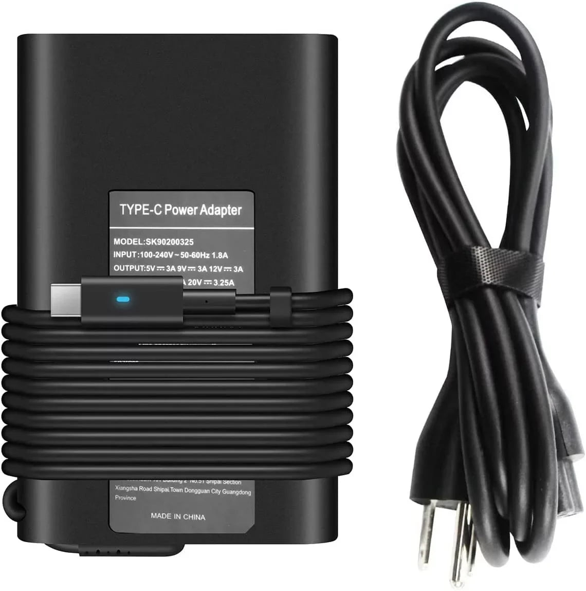 65W USizeB C Type C Adapter Laptop Charger for Dell Latitude 5520 5420 5290 5285 5179 5480 5400 5310 5320 7420 7410 7370