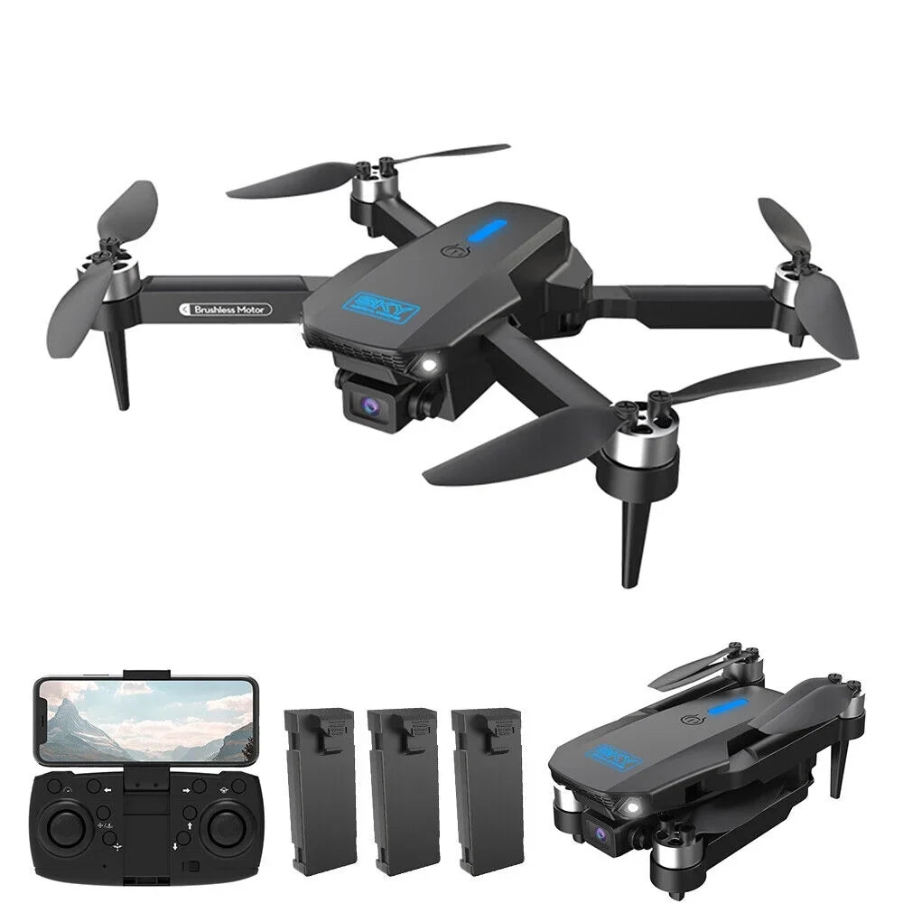 JahySizehow AirMaster E88Max - 4K HD Camera RC Drone - WiFi FPV, Foldable Quadcopter, Long Range