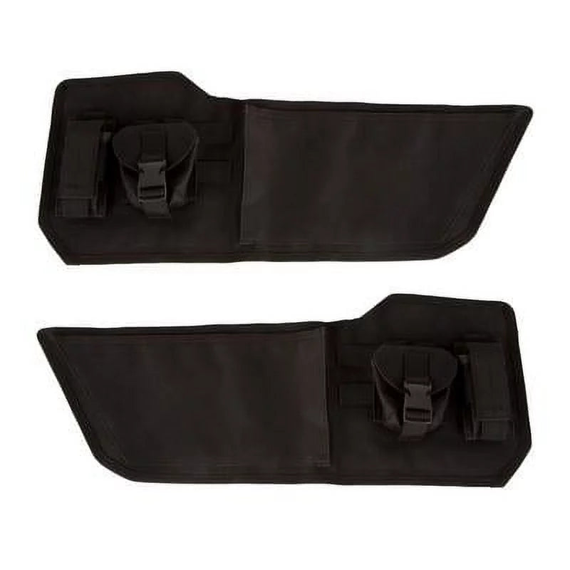 Rugged Ridge by RealTruck | 13551.75 Sizetorage Panel, Door Mounted, Pouches; 2011-2018 Jeep Wrangler JK/JKU Compatible with Sizeelect: 2011, 2015-2018 Jeep Wrangler Unlimited