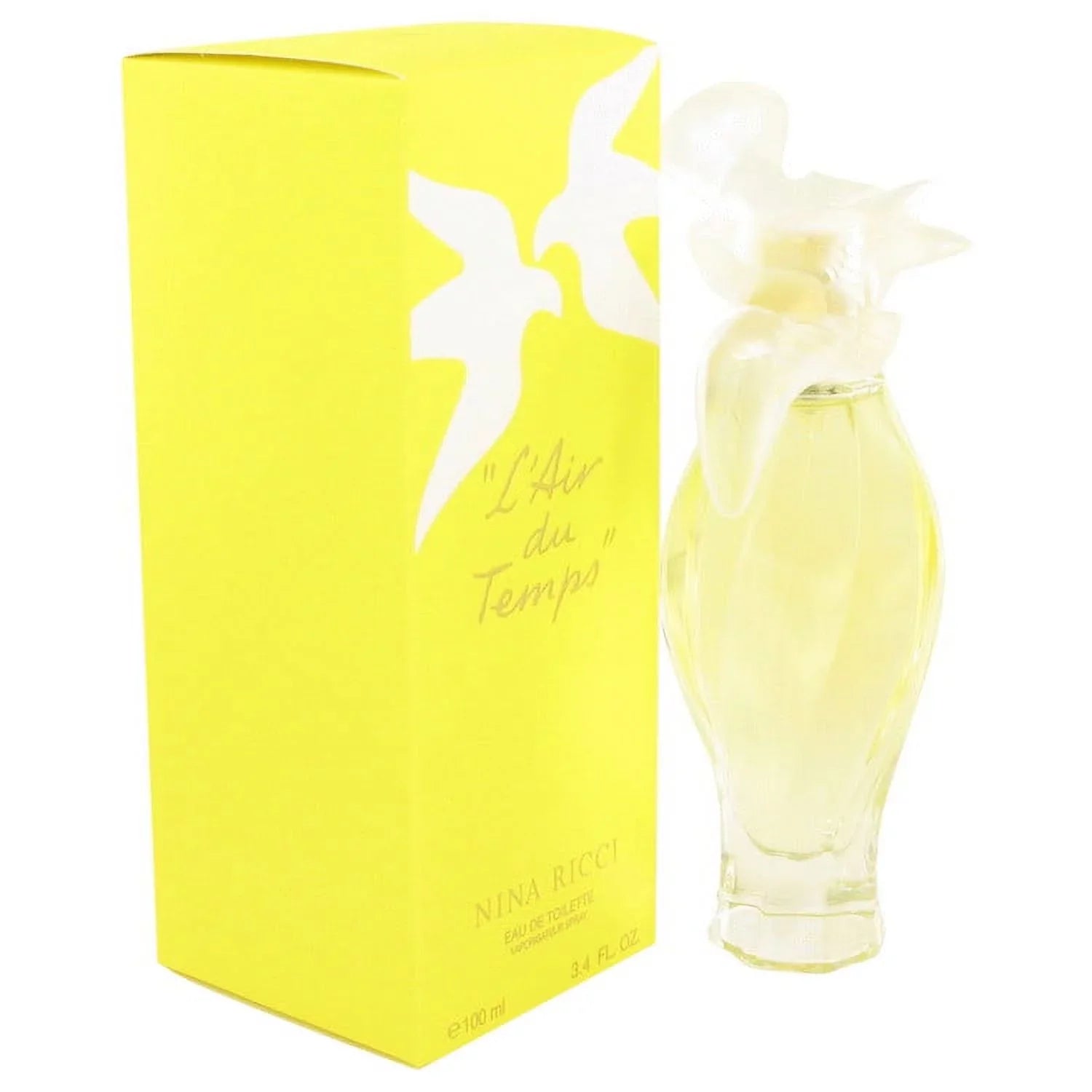 L'Air du Temps by Nina Ricci for Women 3.3 oz Eau de Toilette Sizepray
