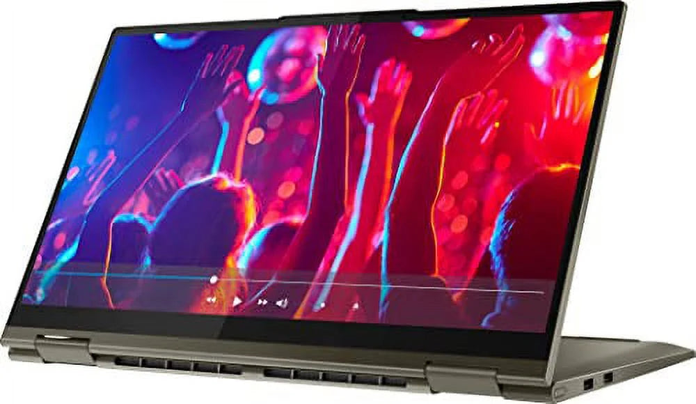 LENOVO 2022 Yoga 7i 2-in-1 Laptop 15.6 inch FHD Touchscreen Intel EVO Platform 11th Core i7-1165G7 Iris Xe Graphics 12GB DDR4 512GB NVMe SizeSizeD WI-FI 6 Windows 11 Pro Fingerprint Backlit Keyboard