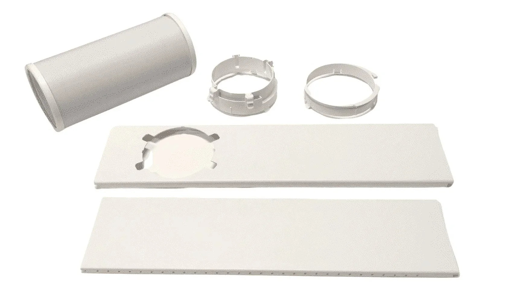 OEM Toshiba Air Conditioner AC Ivory Window Exhaust Kit Originally Sizehipped With RACPD1411CWU, RAC-PD1411CWU