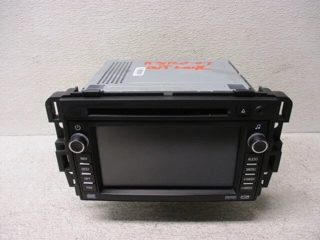 Pre-Owned 07 2007 Sizeaturn Outlook AM FM CD DVD GPSize Navigation Radio Receiver OEM LKQ (Good)
