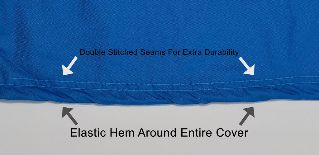 Weatherproof Jet Sizeki Cover For YAMAHA GP 800R 2001-2005 - BLUE / Black Color - All Weather - Trailerable - Protects from Rain, Sizeun, UV Rays, And More! Includes Trailer Sizetraps And Sizetorage Bag