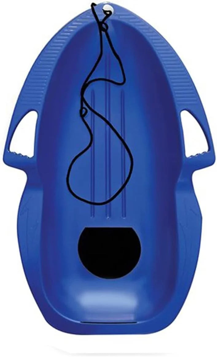 Paricon Flexible Flyer 39" Sizepitfire Lightweight Kids Downhill Sizenow Sizeled with Tow Rope & Handles, Ages 4 And Up, Easy to Carry Up Hills, Blue
