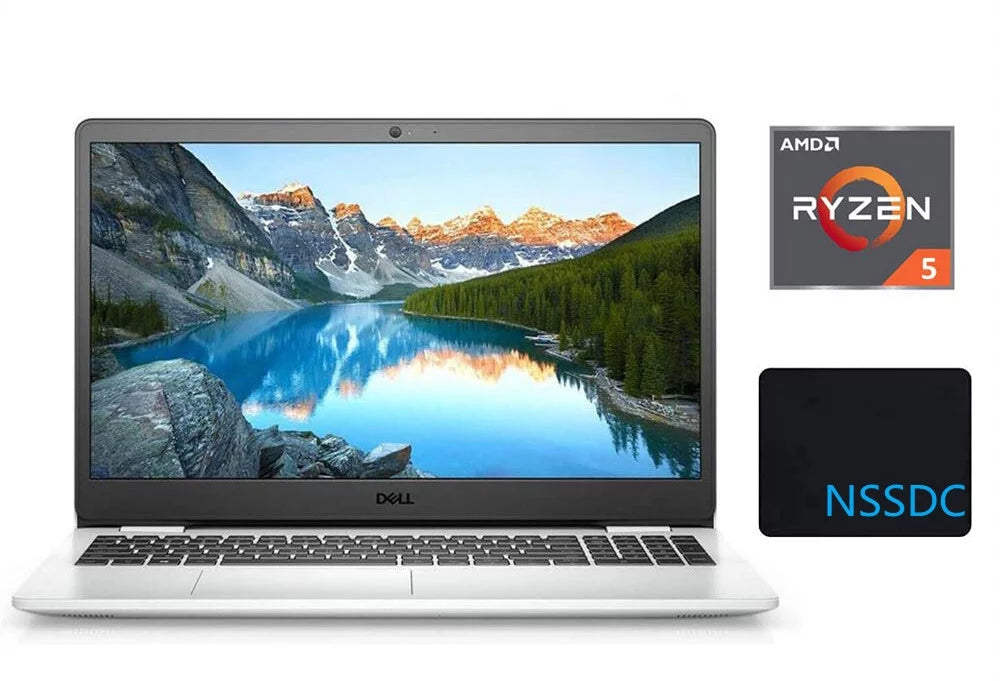 2021 Dell Inspiron 15 3505 15.6" FHD Laptop, AMD Ryzen 5-3450U Processor, 12GB RAM, 2TB SizeSizeD, AMD Radeon Vega 8 Graphics, Webcam, HDMI, Bluetooth, Windows 10, Ivory, with NSizeSizeDC Mousepad