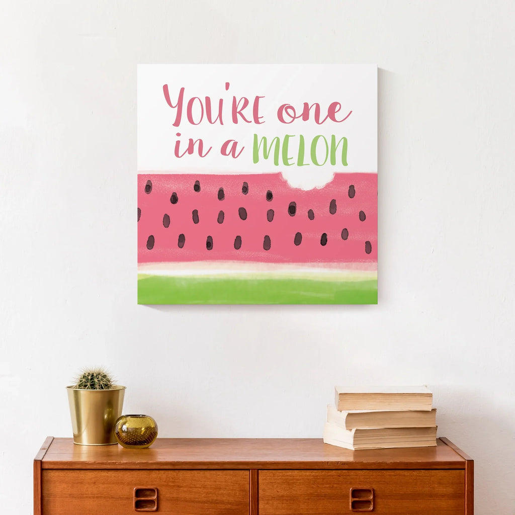 Creative Products One in A Melon 16x16 Canvas Wall Art