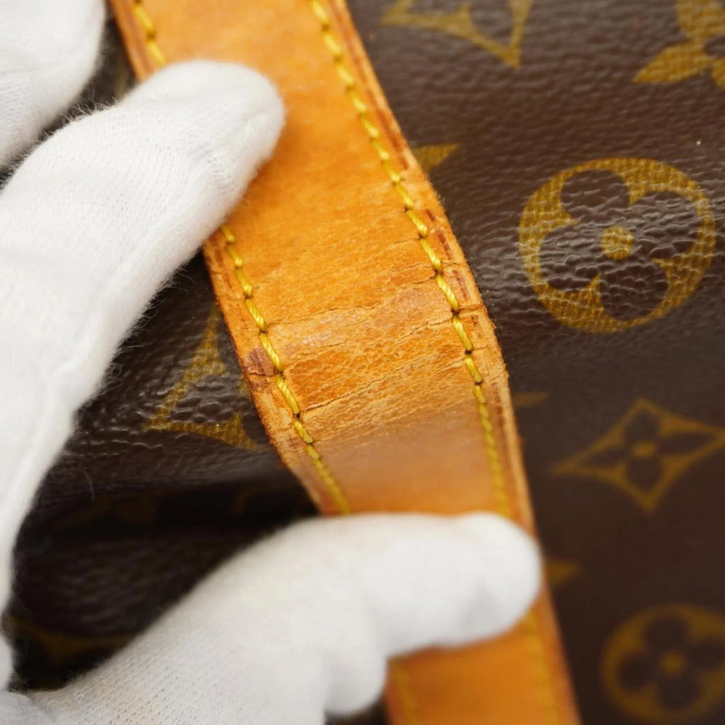 Pre-Owned Louis Vuitton Boston Bag Monogram Keepall 55 M41424 Brown Men's Women's (Good)