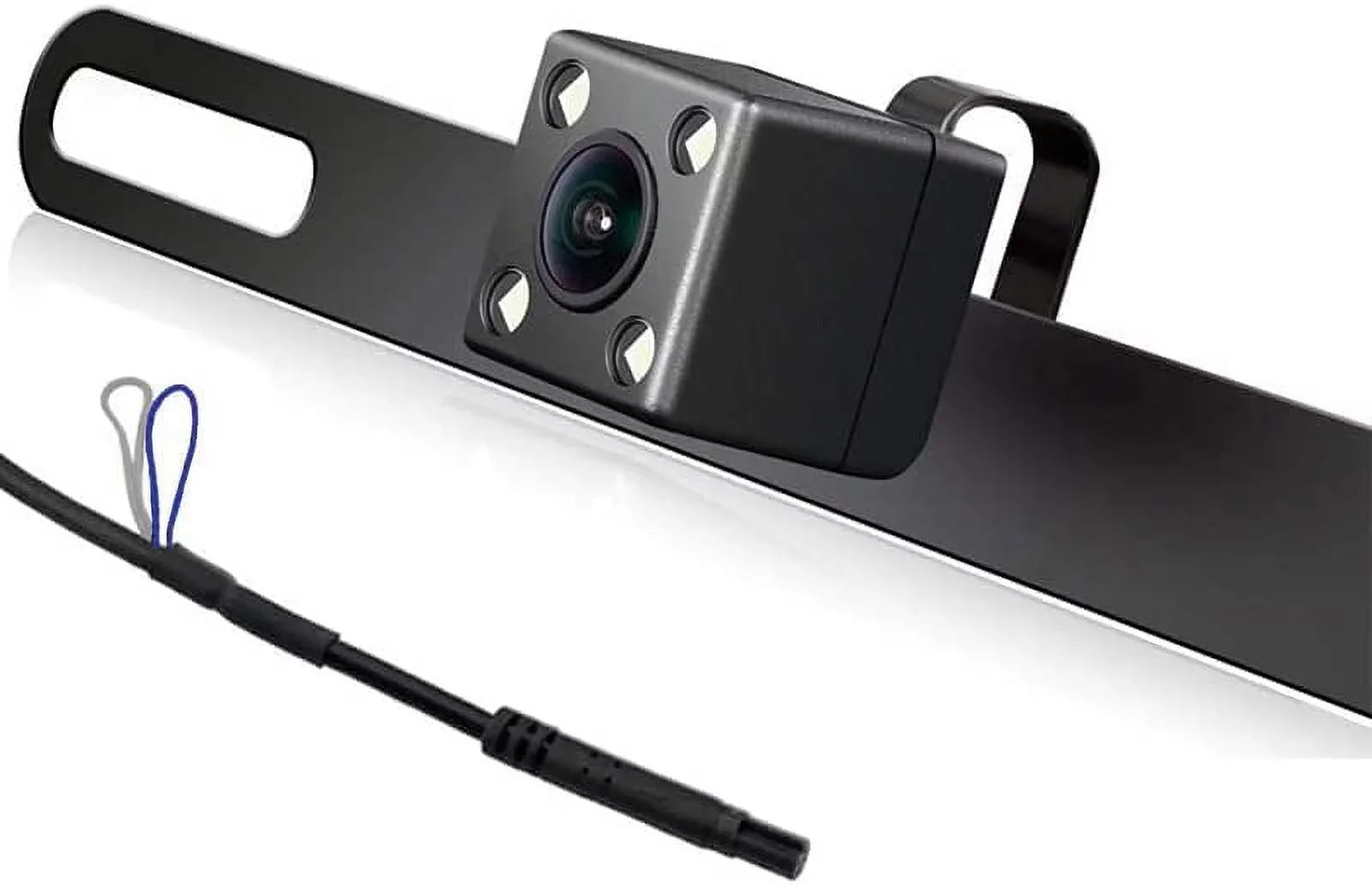 CAM111 Backup Camera License Plate HD Night Vision Rear View 170° Angle Waterproof Compatible with Pioneer Car Radio DMH-100BT DMH-WT8600NEX DMH-160BT DMH1770NEX AVH-120BT AVH-210EX AVH-2550NEX