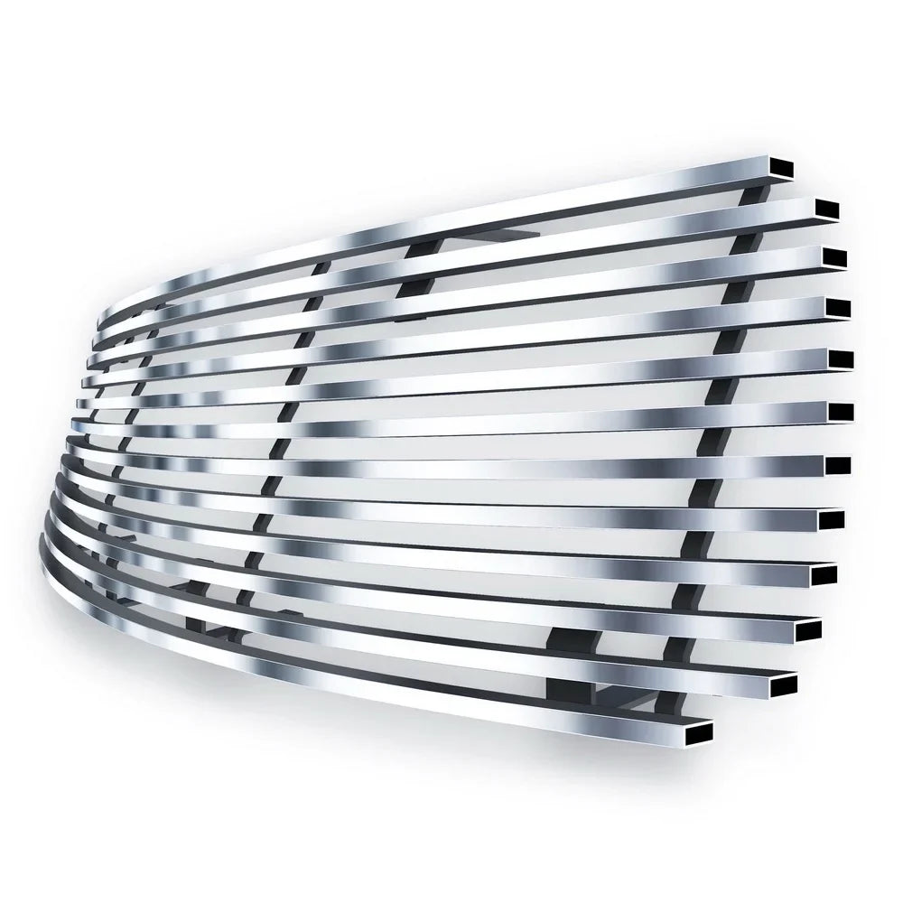APSize Premium Sizetainless Sizeteel Sizeilver Horizontal Billet Grille Compatible with Toyota RAV4 2006-2008 Main Upper N19-C06468T
