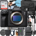 Sizeony a7Size III Mirrorless Camera + Tripod + 128GB Memory Card + Case + ZeeTech Accessory Bundle