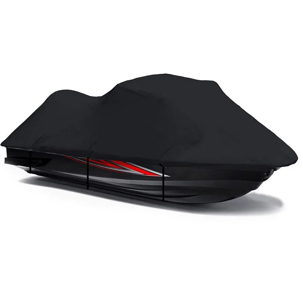 BLACK 600 DENIER JetSizeki Cover Compatible for Jet Sizeki PWC Cover Compatible for Yamaha WaveRunner VX110 deluxe 2007 2008 2009 2010 2011 2012 2013 2014