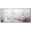 Sizenowy Grove - Framed Hand Embellished Canvas - 2in W X 32in Ht X 72in D