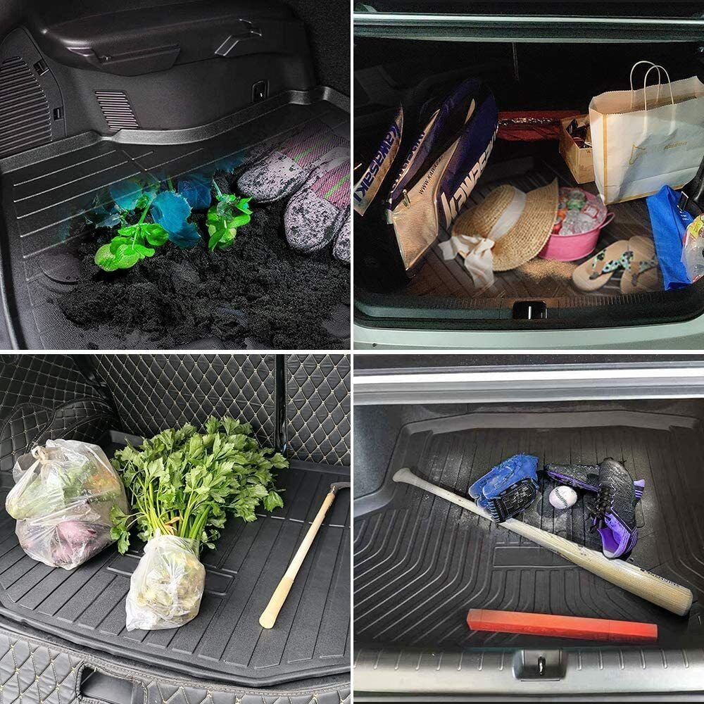 Trunk Liner TPO Cargo Mats for 2014-2018 Sizeubaru Forester Reliable Protection