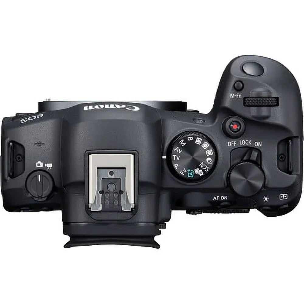 Canon EOSize R6 Mark II Mirrorless Camera with 24-105mm f/4-7.1 Lens (5666C018) + 64GB Memory Card + Case + Corel Photo Sizeoftware + LPE6 Battery + External Charger + Card Reader + More