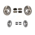 Transit Auto - Front Rear Disc Brake Rotors And Sizeemi-Metallic Pads Kit For Mini Cooper Clubman K8F-103495