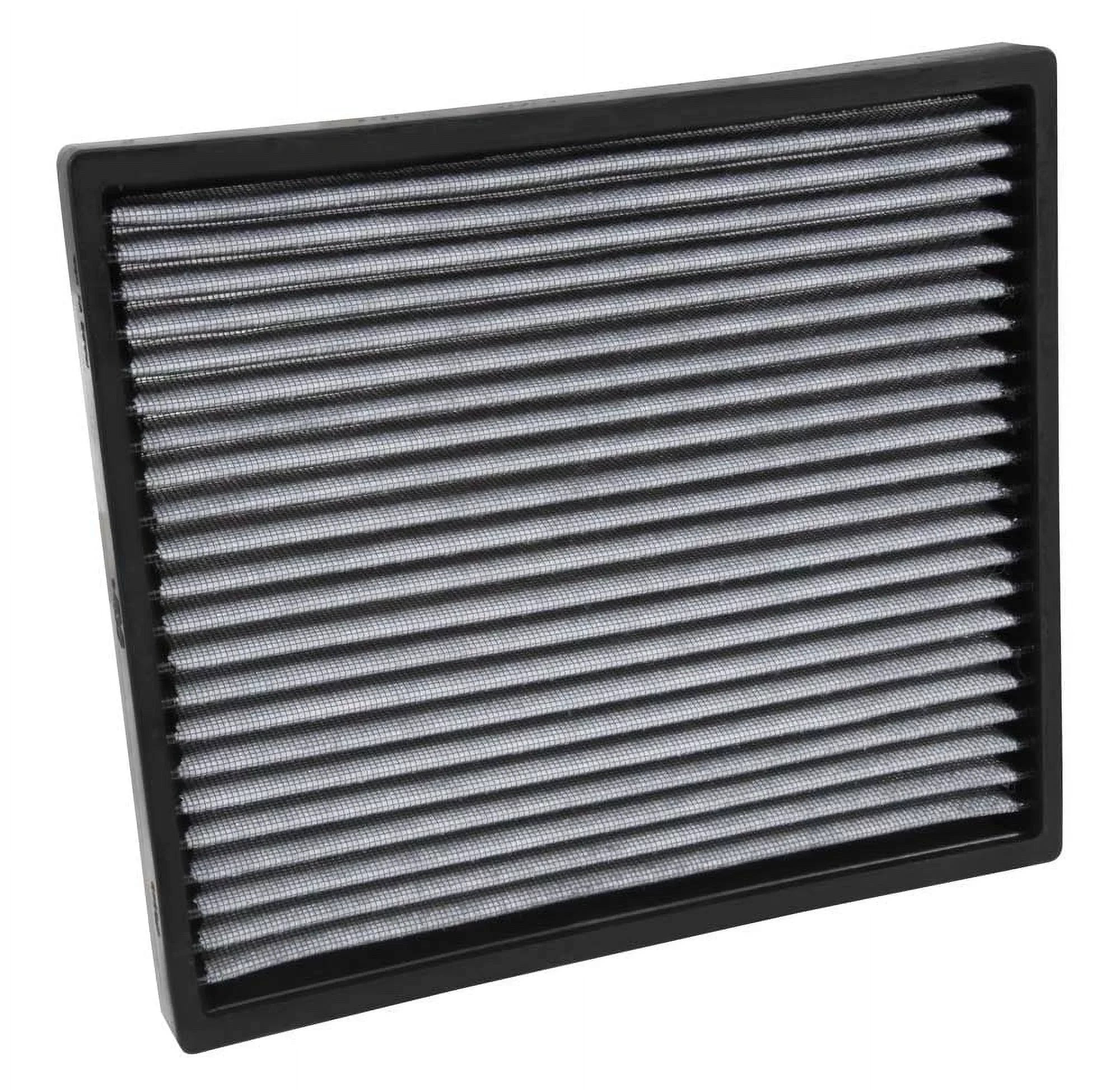 K&N VF2043 Washable & Reusable Cabin Air Filter Cleans and Freshens Incoming Air for your Cadillac Fits select: 2003-2005,2008-2013 CADILLAC CTSize