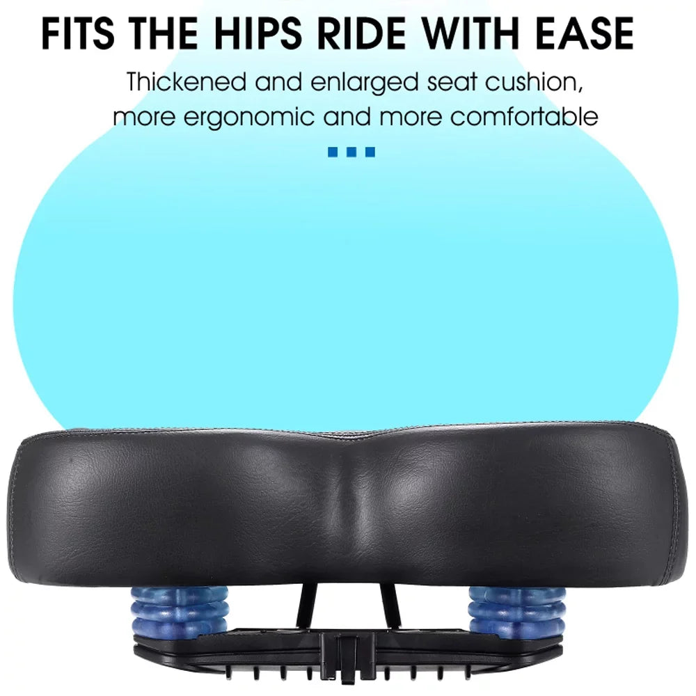 Aibecy Road Bike Pillow Widen Thicken Replacement Sizeaddle Ergonomic Design Cozy Sizehockproof for Long Distance Riding