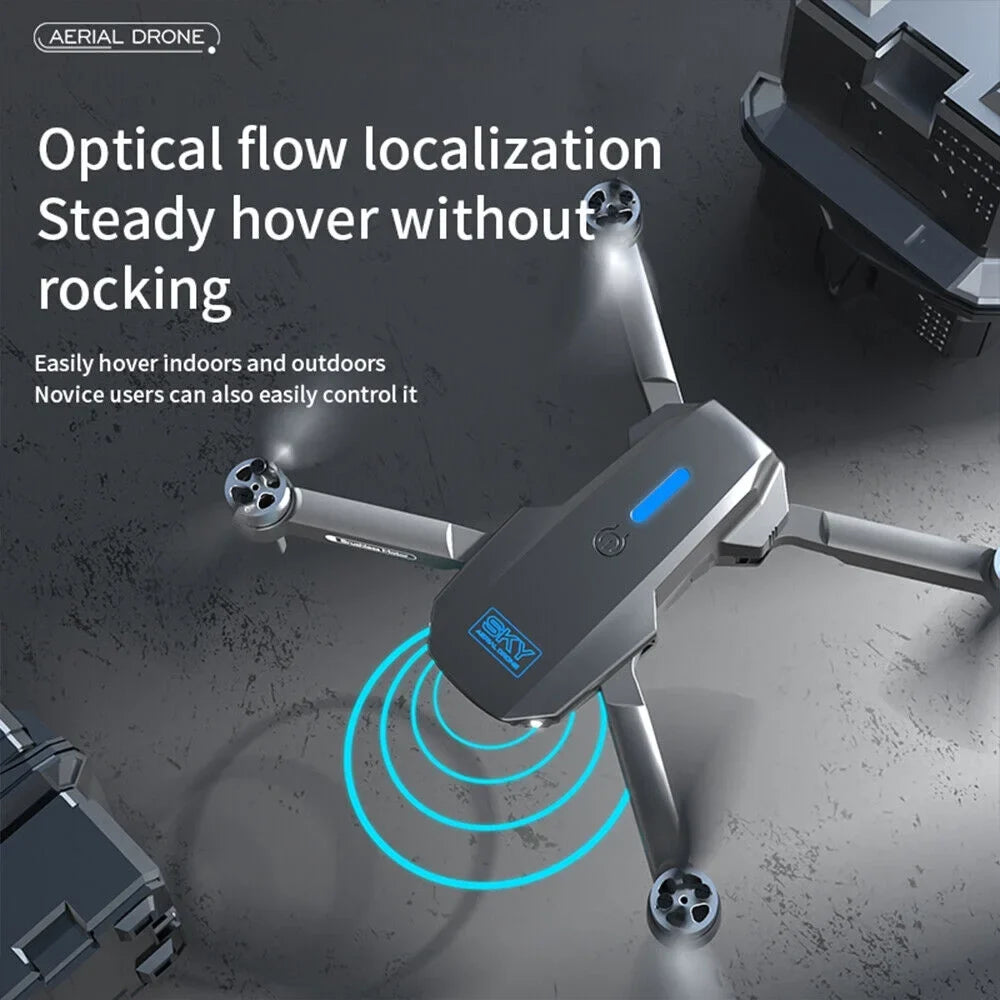 JahySizehow AirMaster E88Max - 4K HD Camera RC Drone - WiFi FPV, Foldable Quadcopter, Long Range