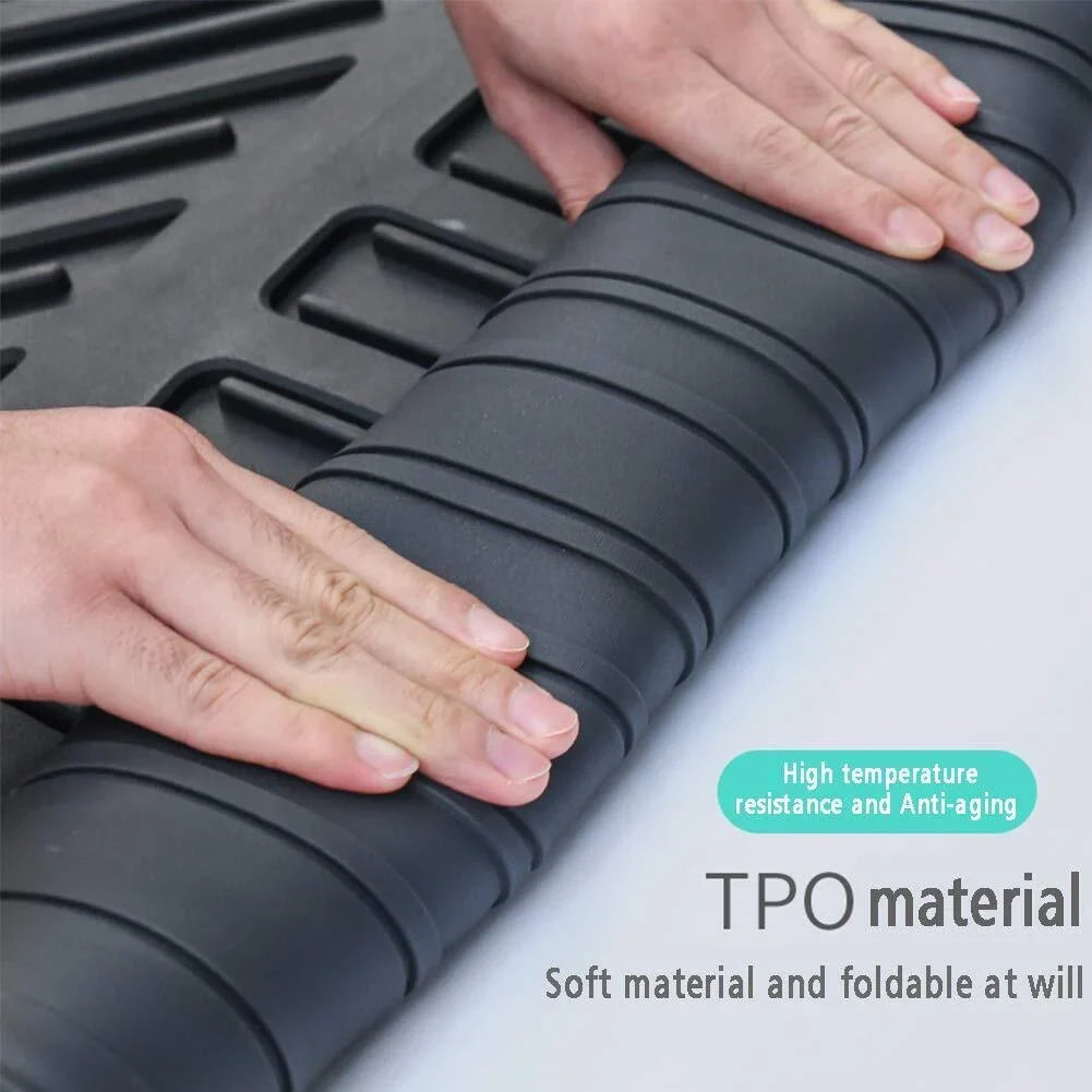 Trunk Liner TPO Cargo Mats for 2014-2018 Sizeubaru Forester Reliable Protection