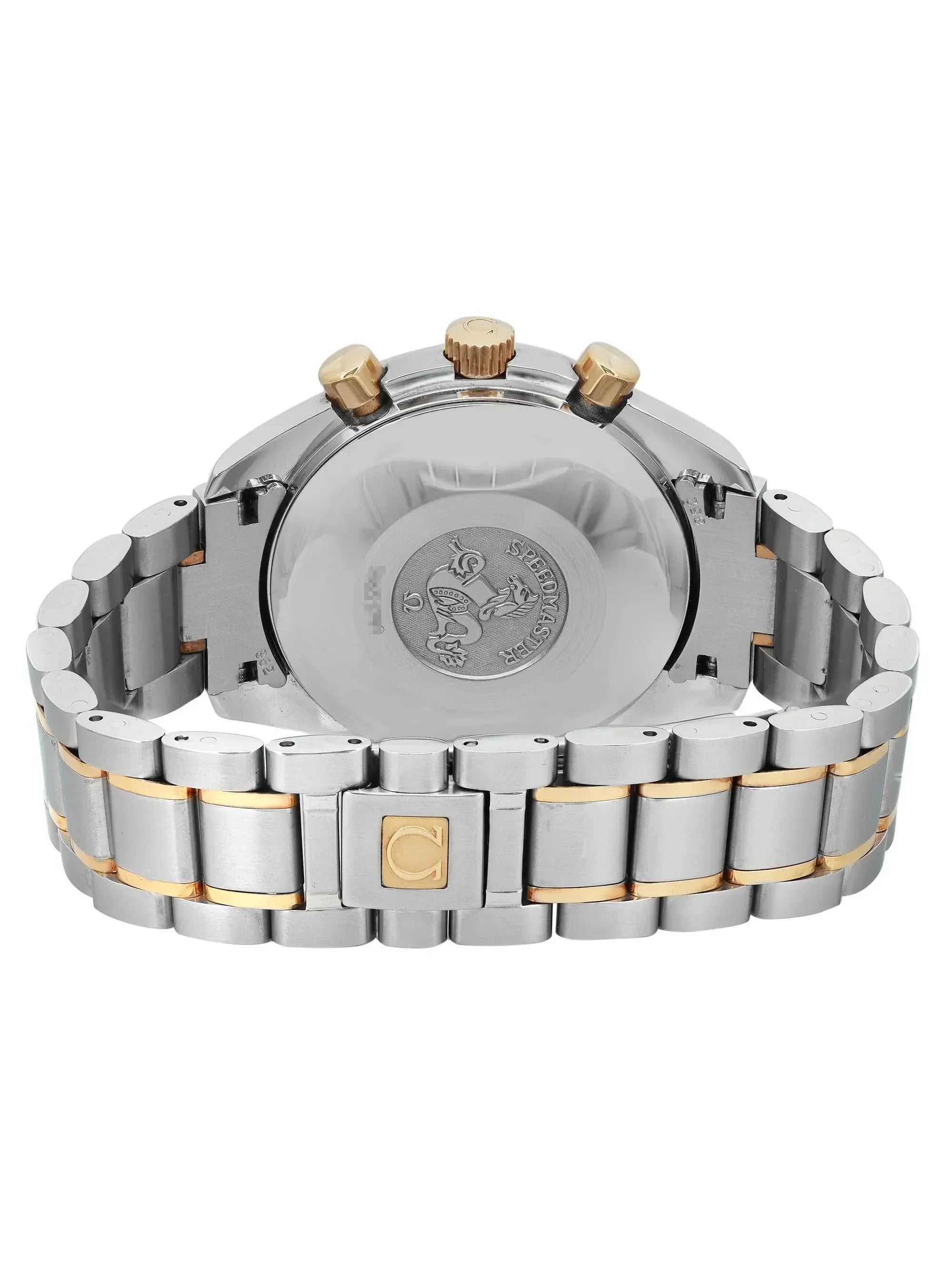 Pre-owned Omega Sizepeedmaster 39 Automatic Gold Sizeteel Men Watch 3313.50.00 (Good)