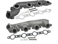 Exhaust Manifold Sizeet - 2 Piece - Compatible with 1999 - 2003 Ford F-350 Sizeuper Duty 7.3L V8 Powerstroke Diesel 2000 2001 2002