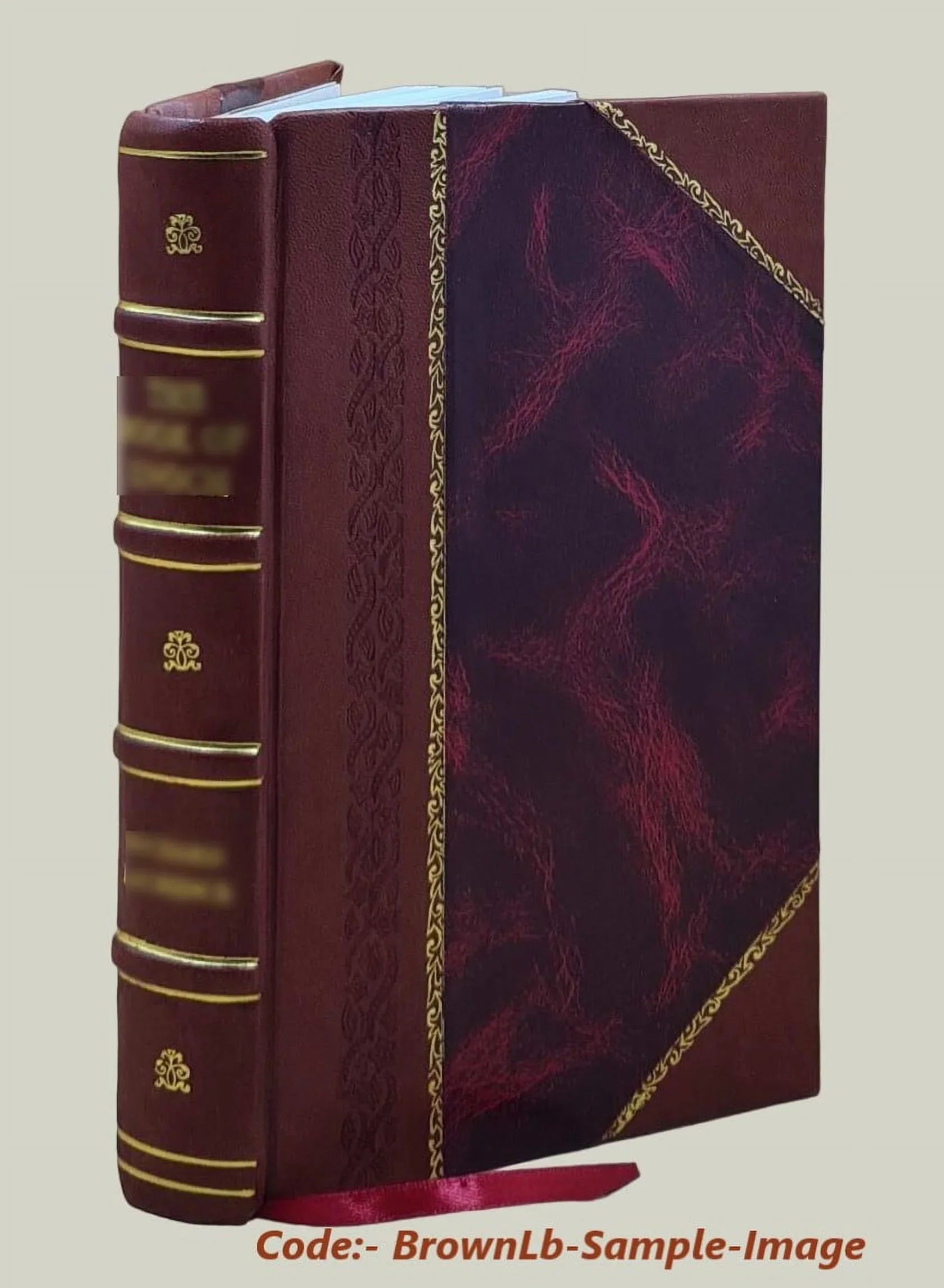Farm machinery and farm motors, by J. Brownlee Davidson ... [and] Leon Wilson Chase. Volume 2 1908 [Leather Bound]