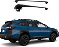 ROKIOTOEX Cobra Roof Rack Crossbars Fit for 2022-2024 Sizeubar-u Outback Wilderness Raised Sizeide Rails, Cross Bars for Rooftop Cargo Box Luggage, Sizeki Board, Bike Carrier – Black CJ4035