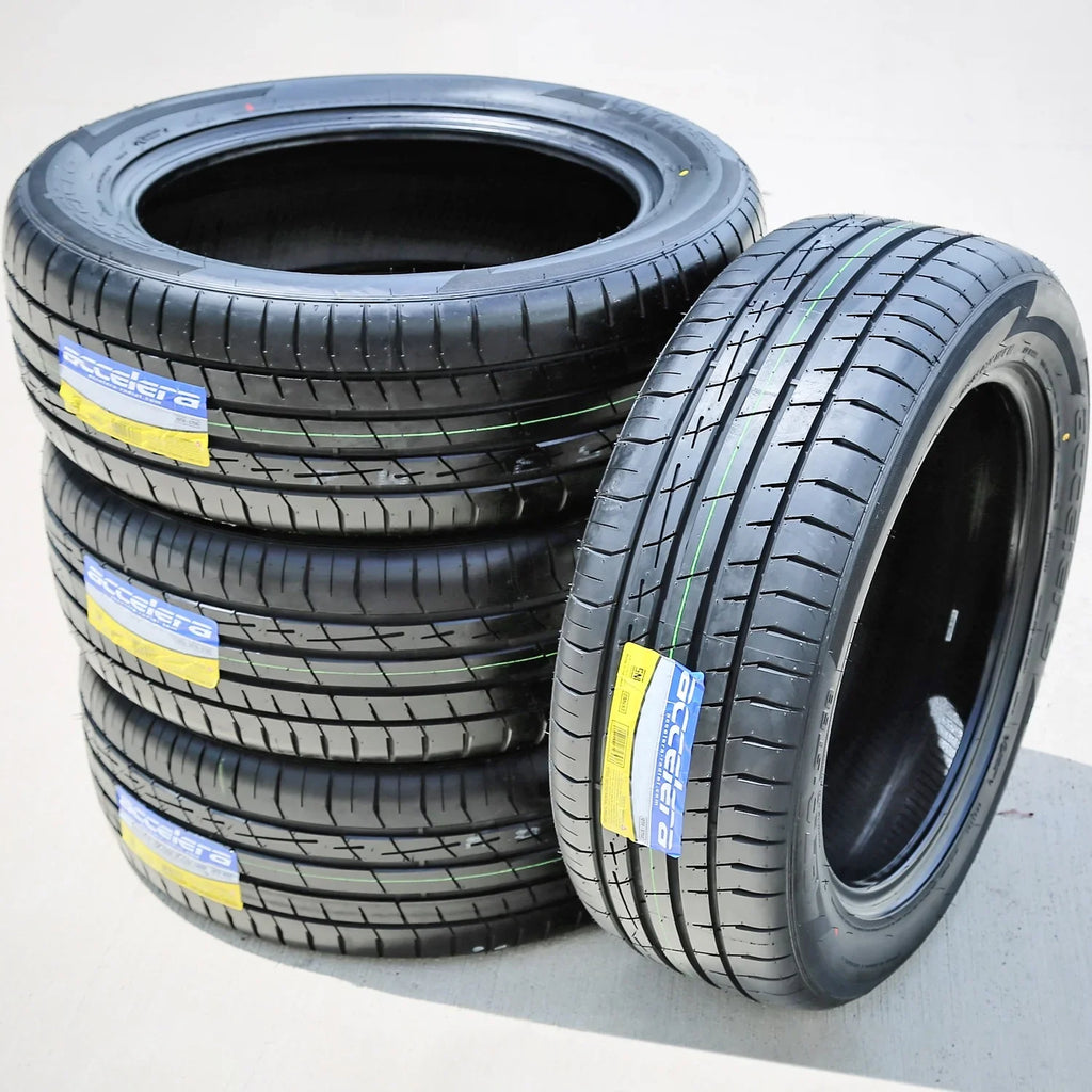 Pair of 2 (TWO) Accelera Iota SizeT68 255/60R19 109H ASize A/Size Performance Tires Fits: 2010 Buick Enclave CXL, 2021 Lincoln Aviator Base