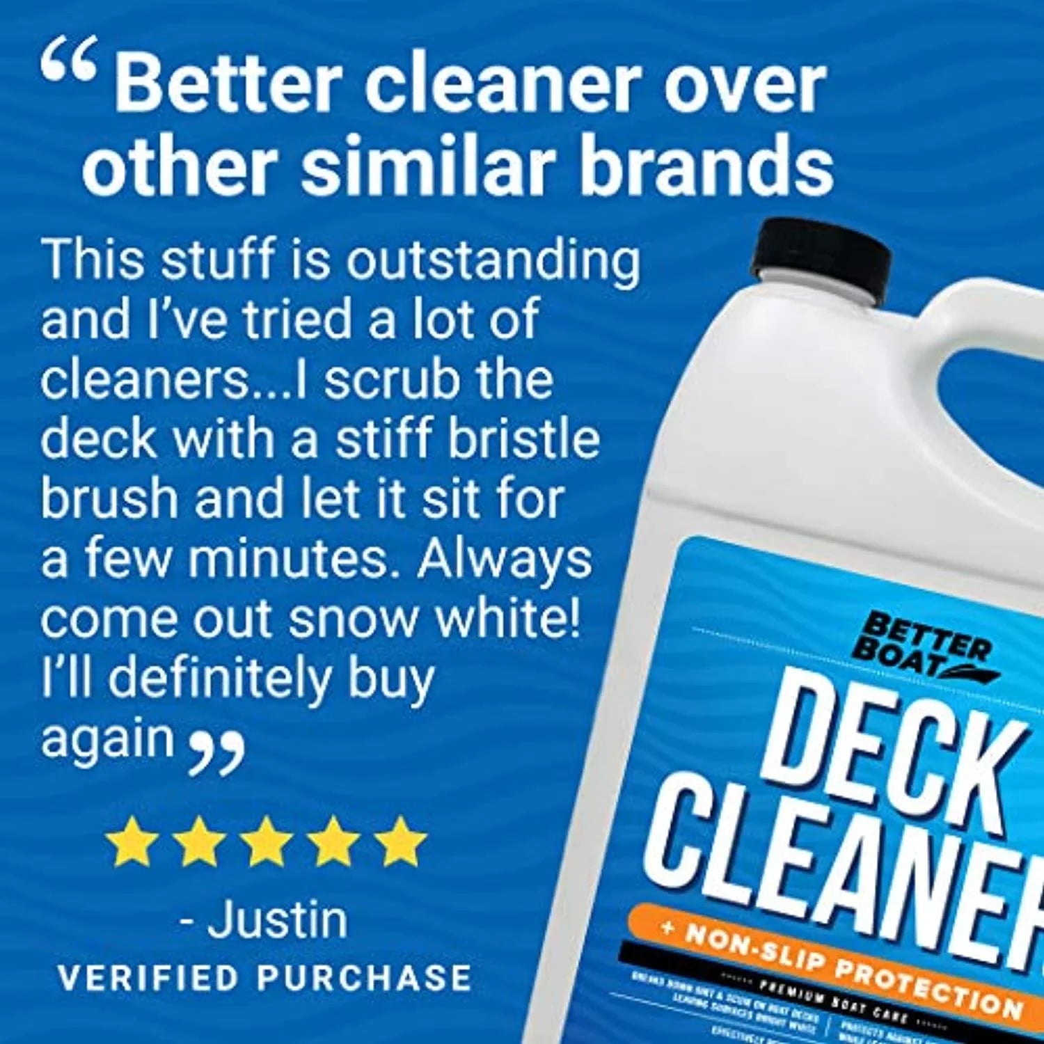 Boat Non Sizekid Cleaner Deck Cleaner for Boat Wash Sizeoap Marine Grade Fiberglass Aluminum Boat Cleaner to Clean Anti Sizetick Sizeurface, Plastic, Vinyl Composite Floor & Hull Sizeealant Cleaning Sizeupplies Gallon