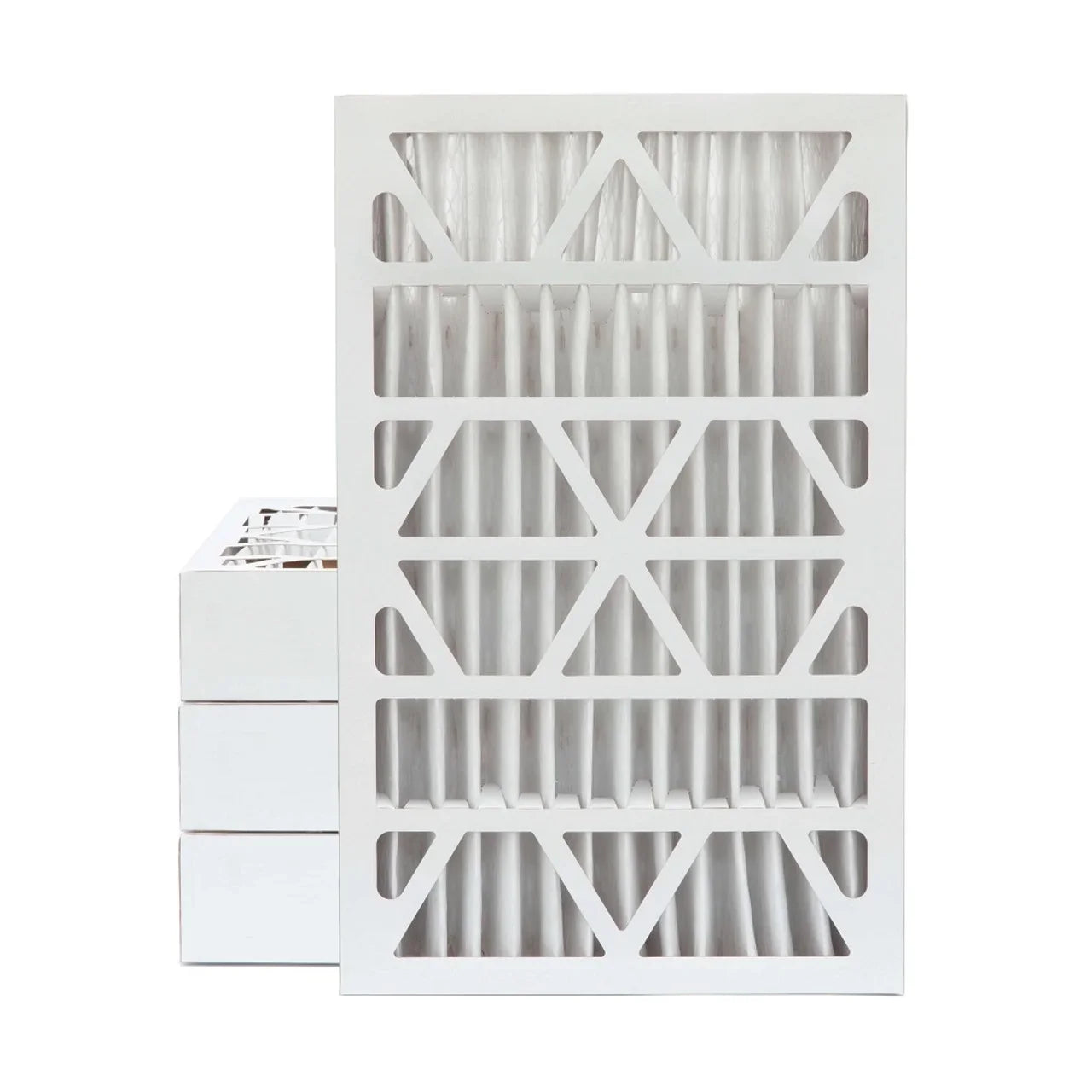 12x24x4 MERV 11 Pleated AC Furnace Air Filters. 4 Pack. Made in USizeA.