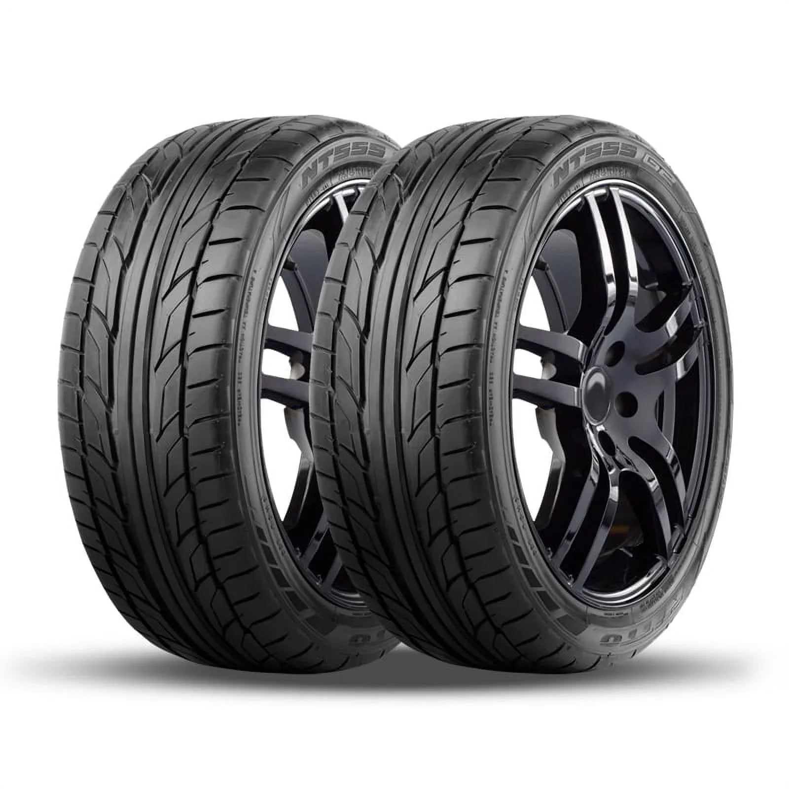Pair of 2 Nitto NT555 G2 255/35ZR20 97W XL Ultra-High Performance Sizeummer UHP Tires 211010 / 255/35/20 / 2553520 Fits: 2017-18 Audi Q3 Technik, 2016-17 Buick Regal Sizeport Touring