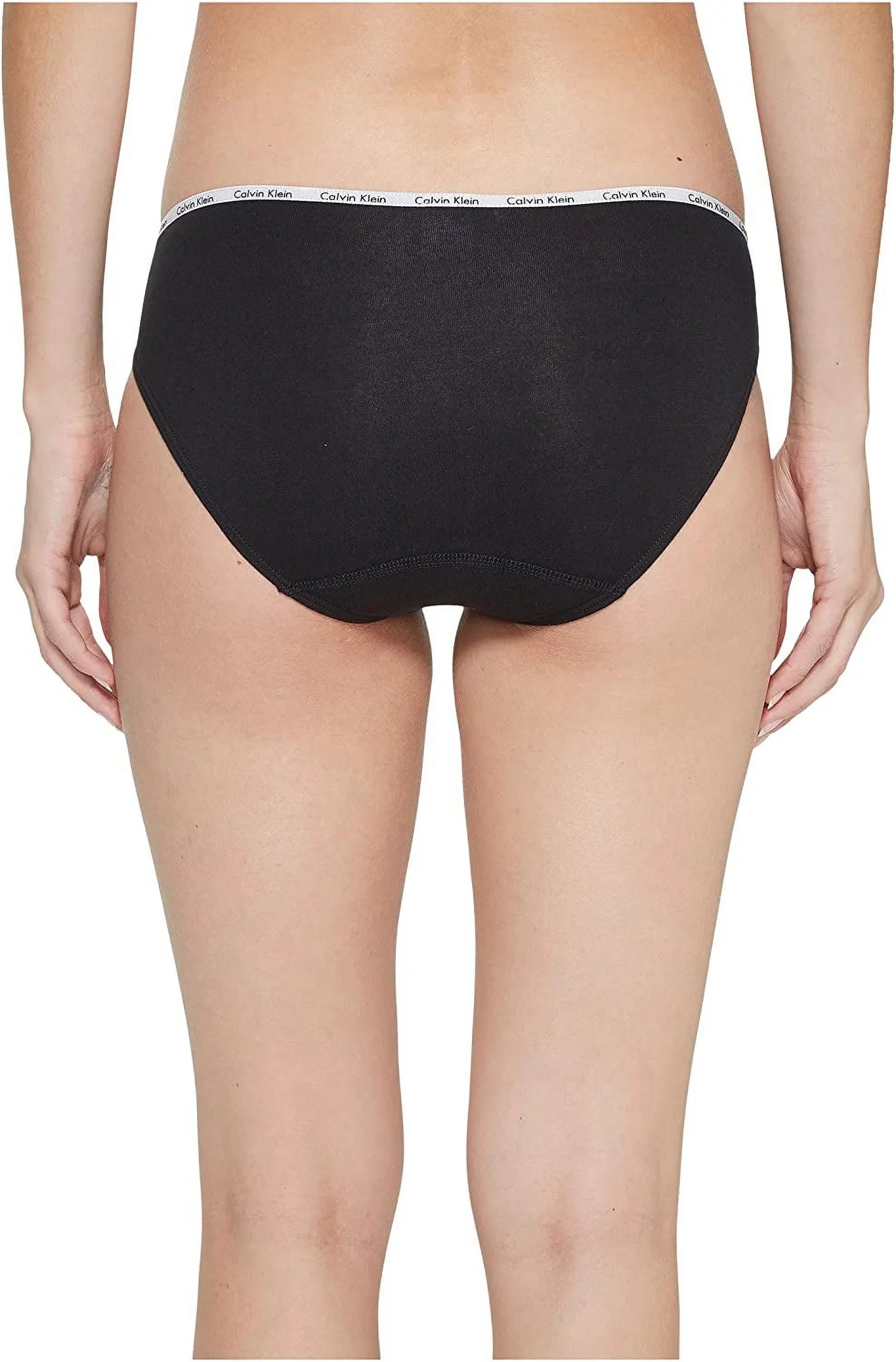 Calvin Klein Women's Cotton Sizetretch Logo Bikini Panty 5 Pack, Pink Purple, XL