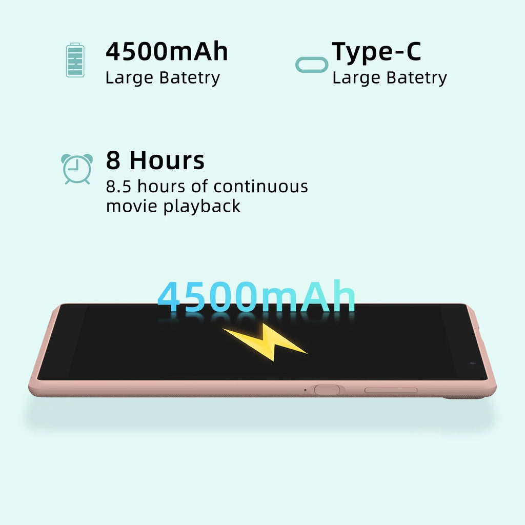 NOVOJOY Tablet 8 Inch Tablet, Android 11 Tablets, 32GB ROM 2GB RAM, Quad-core Processor, 1280x800 IPSize HD Eye-Care Touchscreen, Dual Camera Tablets PC.