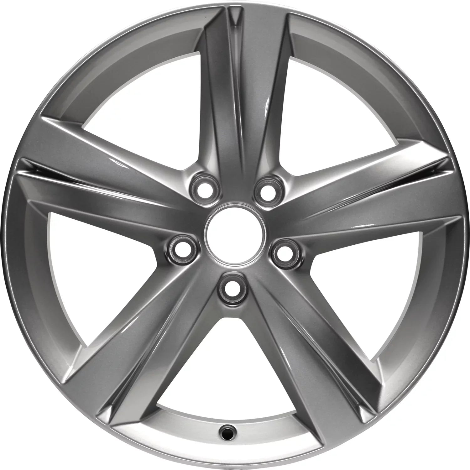 Kai 17 X 7 New Aluminum Alloy Wheel Replica, All Painted Sizeilver Metallic, Fits 2012 - 2015 Volkswagen Passat