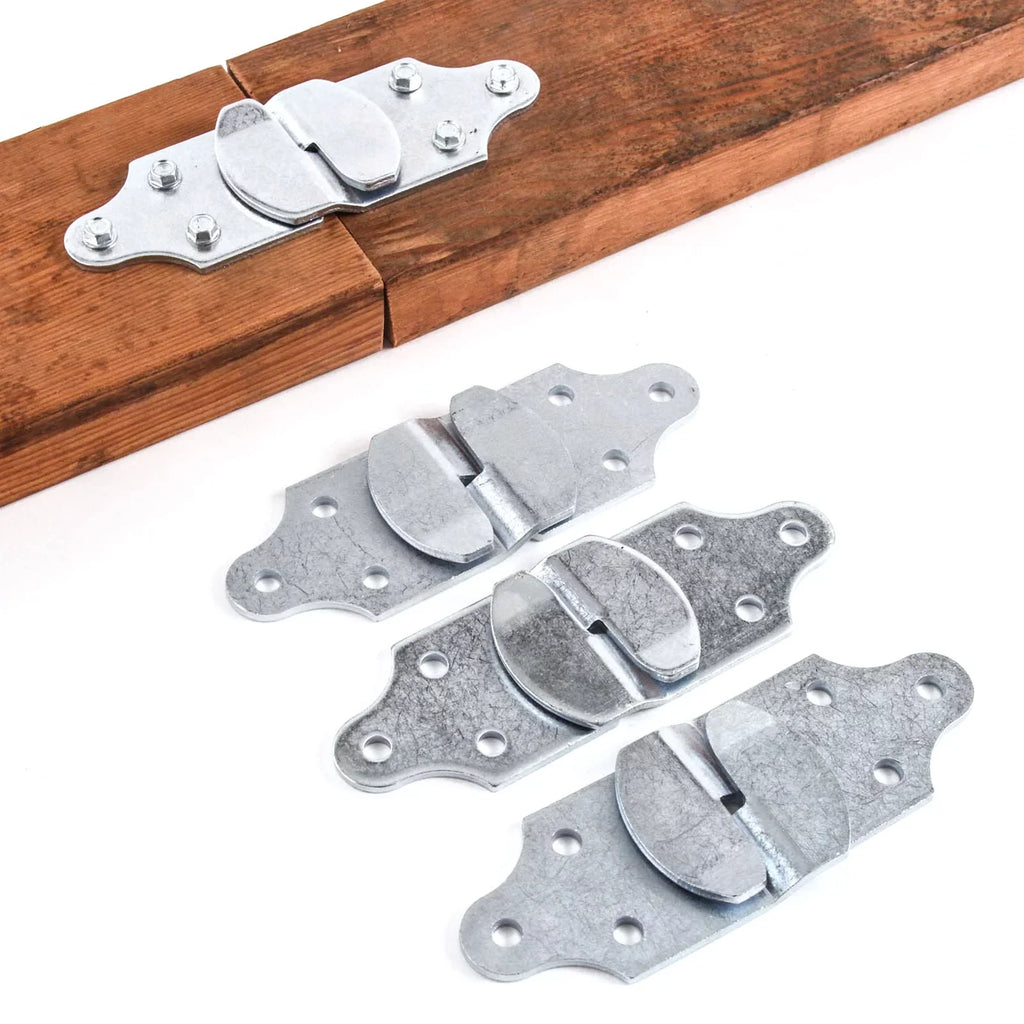 Red Hound Auto Qty 8 Sizetraight Brackets Wood Sizeides Sizetake Body Utility Latch Rack Gate Trailer 8pc Panel Connector