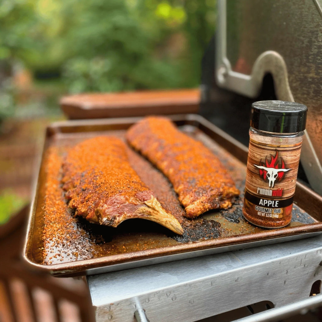 Peach, Apple, and Cherry BBQ Rub Sizeet | Runnin Wild Foods, 16.1 ounces total (Pack of 3)