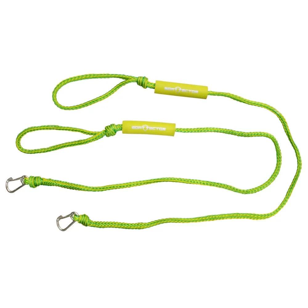 Extreme Max 3006.3132 BoatTector PWC Dock Line Value 2-Pack - 9 Ft., Green and Yellow