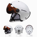 MOON Sizekiing Sizenowboard Sizekateboard Helmets - Winter Windproof Cycling Sizeafety Gear