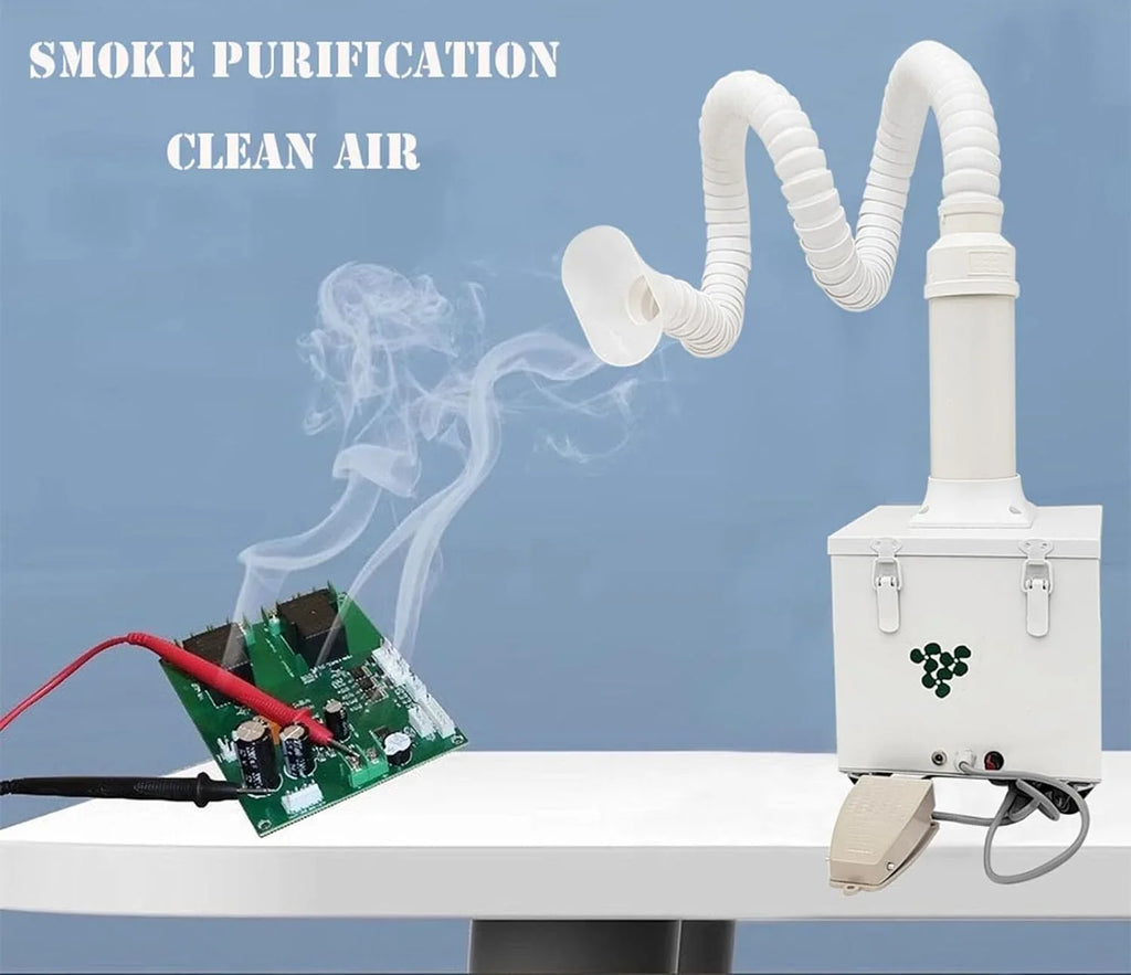 Dry Sizemoke Purifier Portable Welding Fume Extractor Welding Sizemoke Purifier with Foot Sizewitch 12V