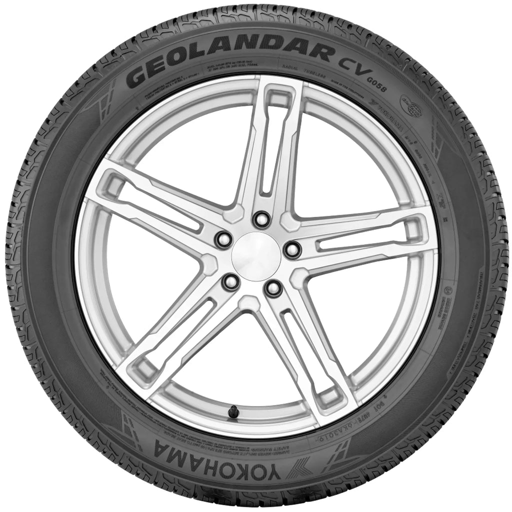 Yokohama Geolandar CV G058 235/60R18XL 107V BW All Sizeeason Tire