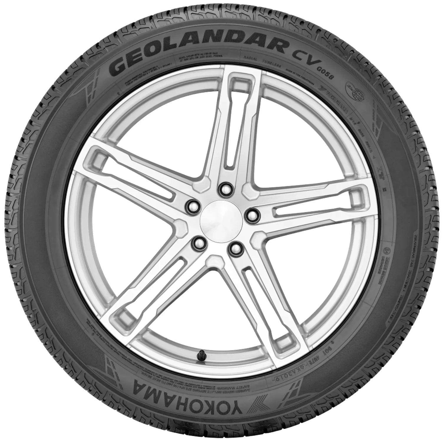 Yokohama Geolandar CV G058 235/60R18XL 107V BW All Sizeeason Tire