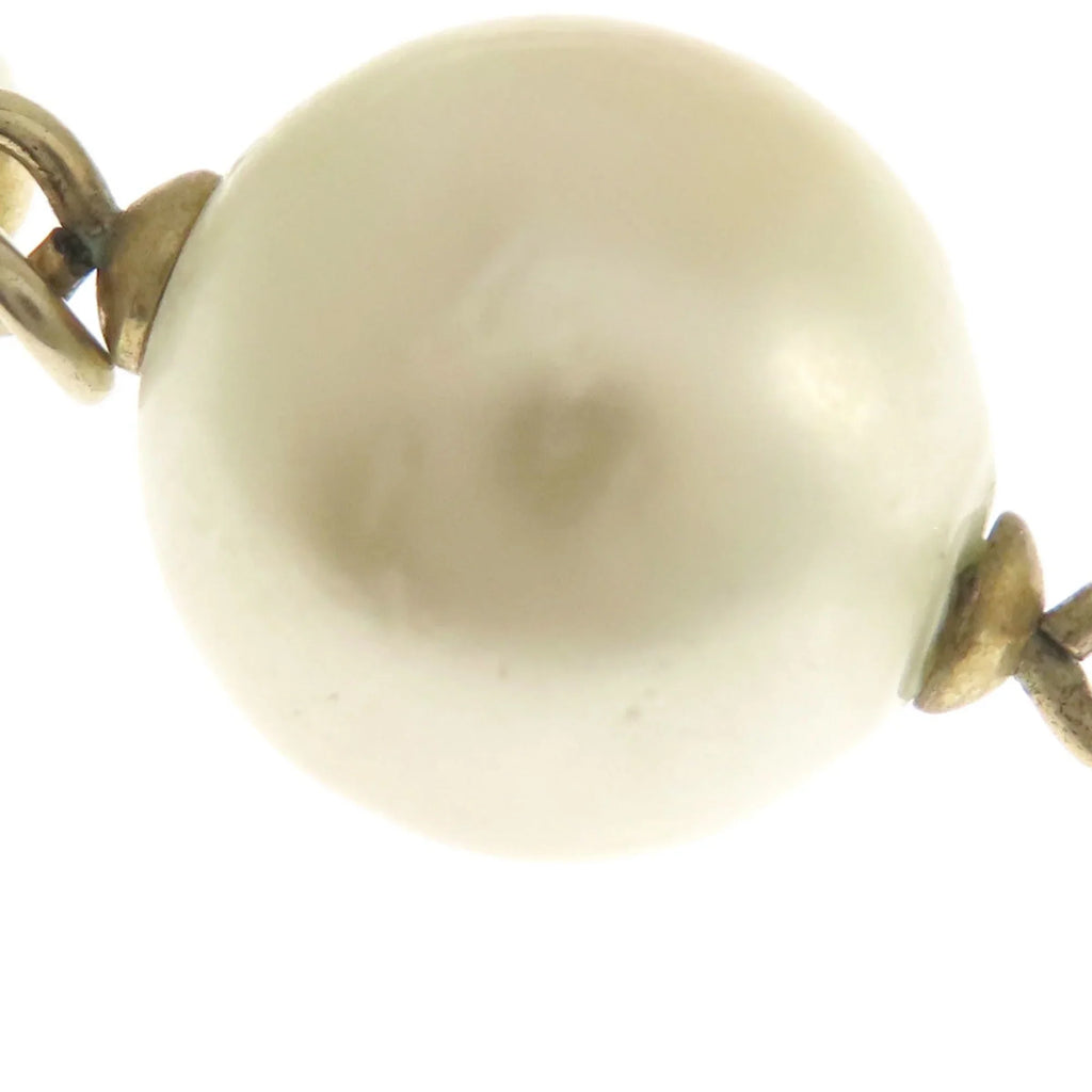 Pre-Owned CHANEL Coco Mark Faux Pearl Bracelet for Women (Good)