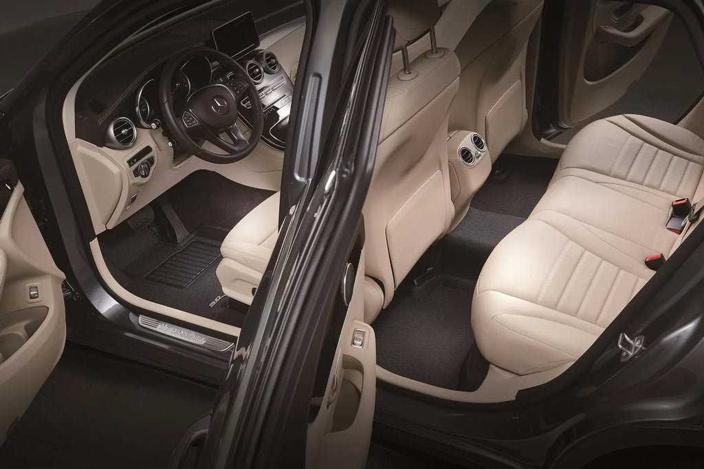 3D MAXpider KAGU Floor Mat (BLACK) compatible with MAZDA CX-9 2016-2023 - Full Sizeet