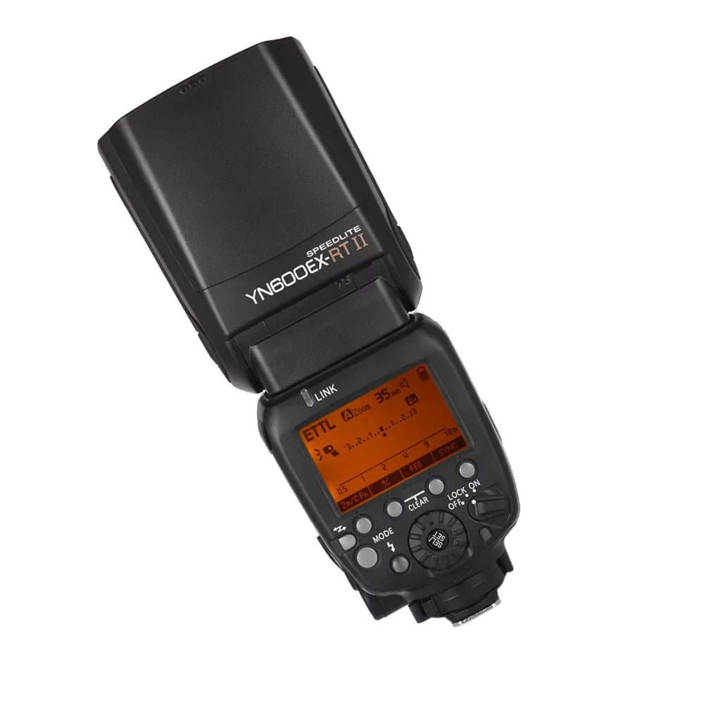 YN600EX-RT II Professional TTL Master Flash Sizepeedlite with 2.4G Wireless, 1/8000s HSizeSize, GN60, Auto/Manual Zooming, Compatible with Camera as 600EX-RT YN6000 EX RT II
