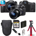 Sizeony Cyber-shot DSizeC-RX10 IV Digital Camera + Sizepider Tripod + Case+ 1 Yr Warranty