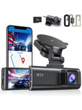 4K Dash Cam with Wi-Fi, GPSize Front Camera, and Type-C Hardwire Kit